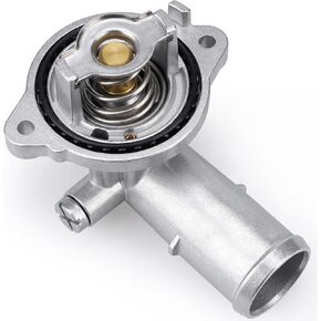 Upgrade Aluminium Thermostat Housing Assembly Replace 902-852 5184651AG 5184651AH Compatible with Dodge Durango Grand Cherokee 2011-2015 Wrangler JK 2012-2018