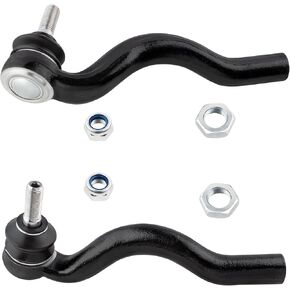 2Pcs Front Outer Tie Rods End Links LH Driver & RH Passenger Set Pair Fit For Dodge Durango 2011-2015, For Jeep Grand Cherokee 2011-15 Limited Sport Utility 4-Door Replace# ES800973 ES800972