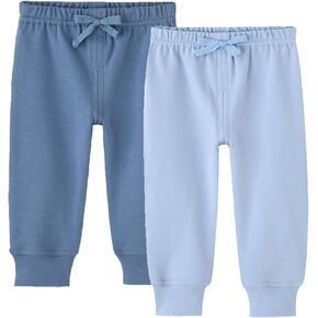 Cotton Infant Pants for Baby Girls & Boys, Newborn's 2-Pack Legging for Autumn & Spring