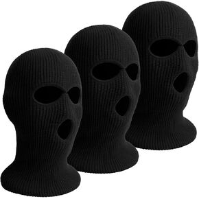 3 Hole Ski Mask, for Women,Ski Mask for Men,Ski Mask for Women,Winter Mask,Full Face Mask for Men