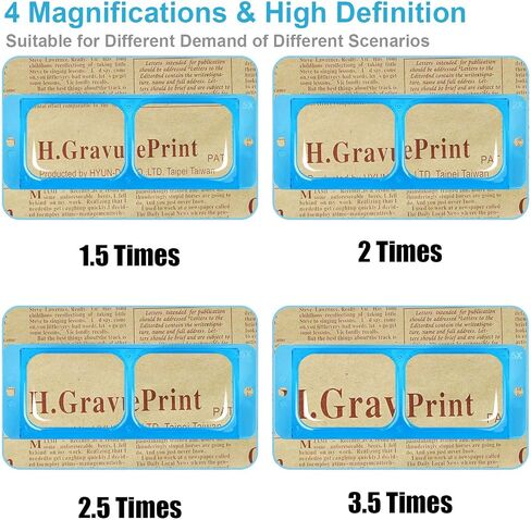 عدسة مكبرة لعصابة الرأس مع ضوء 1.0X إلى 14X، مكبرة مثبتة على الرأس بدون استخدام اليدين، 5 عدسات قابلة للتبديل، أدوات عدسة مكبرة لسماعات الرأس للعمل عن قرب/القراءة/المجوهرات/الحرف اليدوية/الإصلاح in Kuwait