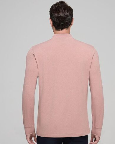 Long Sleeve Shirts for Men Mock Turtleneck Moisture Wicking Business Casual Pullover Undershirts Mens Tee Shirt Top in Saudi Arabia