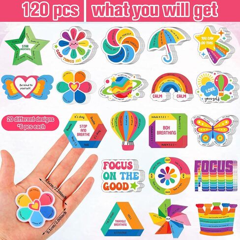 Kosiz 120 Pcs Anxiety Sensory Strips Textured Strips Relieve Fidgeting Emotions Texture Stickers Anti Stress Tactile Roughness Sensory Strips Anxiety Relief Toy for Adult Teens (Fresh) in Saudi Arabia