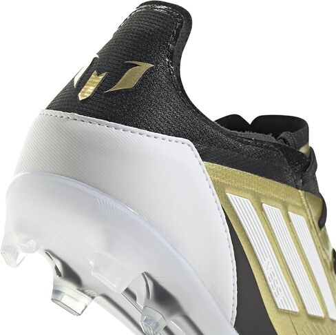 adidas F50 Pro Messi Youth Firm Ground Soccer Shoes - Featuring Messi, HybridTouch Upper, Firm Ground Outsole for Enhanced Performance in Saudi Arabia