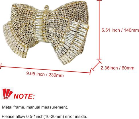 HUANG ZHUANG Bowknot Luxury Crystal Clutch Women Glitter Rhinestone Evening Bag for Party Wedding in Saudi Arabia