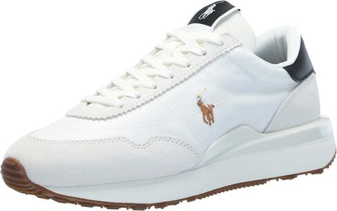 POLO RALPH LAUREN Men's Train 89 Suede-Paneled Sneaker in Saudi Arabia