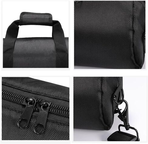 YUOCU 24x5x5''/60x13x13cm Tripod Carrying Case Heavy Duty Photographic Package Bag with Shoulder Strap Padded for Light Stand, Tripods, Monopods, Umbrellas, Softbox, Boom Stands, Speaker Mic Black in Kuwait