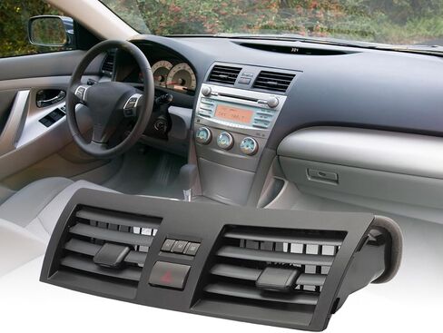 Center Dash A/C Outlet Air Vent Panel Compatible with Camry Dash 2007-2013 Trim Insert Outlet Panel Grille OE#55660-06100 in Saudi Arabia