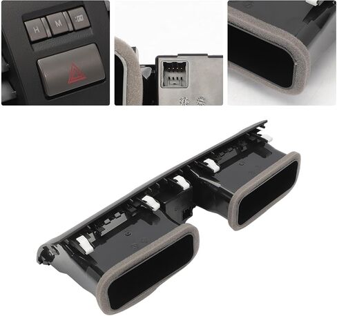 Center Dash A/C Outlet Air Vent Panel Compatible with Camry Dash 2007-2013 Trim Insert Outlet Panel Grille OE#55660-06100 in Saudi Arabia