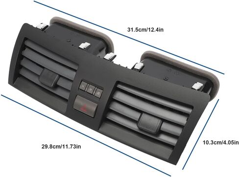 Center Dash A/C Outlet Air Vent Panel Compatible with Camry Dash 2007-2013 Trim Insert Outlet Panel Grille OE#55660-06100 in Saudi Arabia