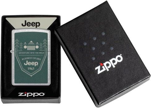 ولاعة جيب للجيب من الكروم للخريطة الطبوغرافية للشارع من Zippo Jeep in Kuwait
