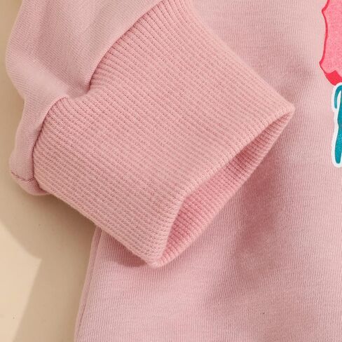 Hnyenmcko Toddler Western Baby Girl Clothes Bell Bottom Outfits Long Sleeve Cowgirl Sweatshirt + Cow Print Pants Fall Outfit in Saudi Arabia