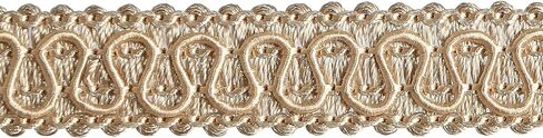 BEL AVENIR Gimp Braid Trim 1 cm/0.39 inch Diameter, 10 Yard Handmade Fabric Basic Trim, Polyester Upholstery Trim for Sewing DIY Costume Curtain Slipcover Home Decorative (5#Camel) in Saudi Arabia
