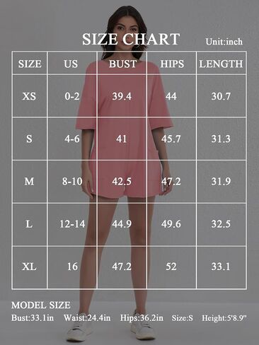 FLORENCE IISA Women's Summer Short Sleeve Romper Casual Reversible Oversized Jumpsuit Overall Hot Shot Tee Romper with Pocket in Kuwait