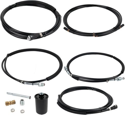 طقم تصليح خط الوقود من النايلون يناسب شيفروليه جي إم سي C/K 2500-3500 طقم تصليح خط الوقود من النايلون 1998-2000 استبدال NFR0011 in Kuwait