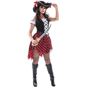 Morph Adult Pirate Costume Womens Pirate Dress Womens Pirate Costume Pirate Outfit Women Female Pirate Costume Pirate Wench