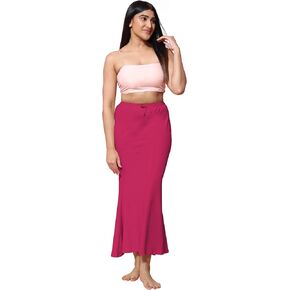 Women's Lycra Fishcut Saree Shapewear,Petticoat,Skirt, Comfortwear