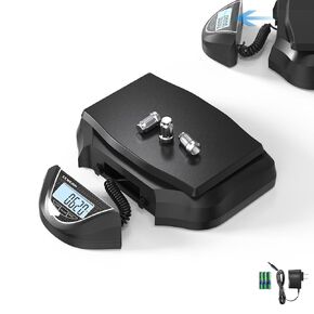 Postal Scales 66lbs 30kg/1g High Precision Food Scale for Kitchen with Tare,Portable Shipping Scale for Packages, Jewelry,Small Kitchen Business,Batteries Included （Cool Black）