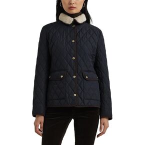 Lauren Ralph Lauren Women's Quilt Berber Trim W Cord
