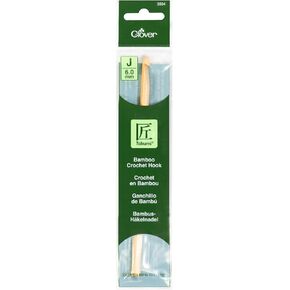 Bamboo Crochet Hook, Takumi, J/6.00 mm