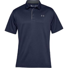 Under Armour 1290140 Men's UA Tech Polo Golf Shirt, Midnight Navy, Small