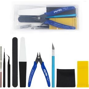 MMOBIEL 14 Pcs Gundam Model Tool Kit Hobby Building Craft Set for Advanced Model Building, Repair and Fixing