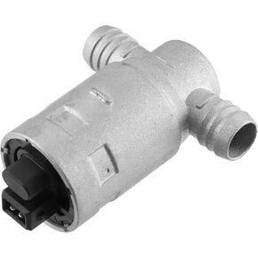 ACROPIX Idle Air Control Valve Fit for BMW 318i 740i 1991-1995 NO. 13411247197 - Pack of 1 Silver Tone