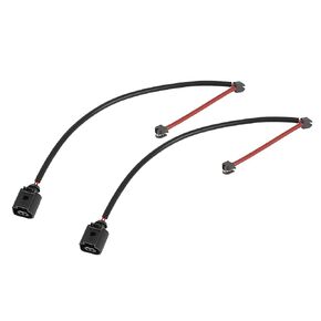 X AUTOHAUX 2pcs 7L0907637 Front Brake Pad Electronic Wear Sensor Replacement Brake Pad Wear Indicators for Audi Q7 2007-2009