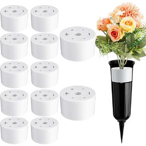 12 Pack Flower Arrangement Holder Spiral Ikebana Stem Holder Flower Bouquet Holder Flower Frogs for Arrangements Vase Spiral Stem Holder for Flowers Bouquet Twister