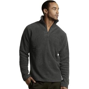 Knocker Men's Polar Fleece Quarter Zip Pullover