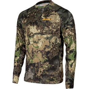 Muddy Outdoors Men's Standard Base Layer Crew TOP/Veil Canyon Hybrid / 3XL