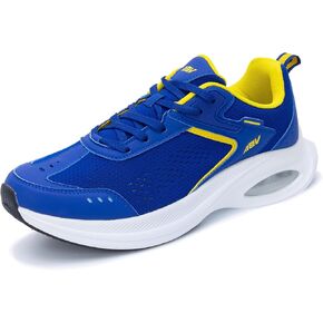 AOV Mens Walking Shoes with Arch Support Air Athletic Running Shoes Plantar Fasciitis Tennis Sneakers