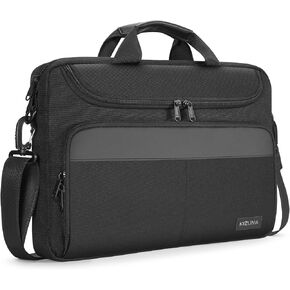 KIZUNA Laptop Bag Case 15.6 Inch Computer Shoulder Sleeve for MacBook Air 15 M2/MacBook Pro M1 M2 Max/16 Lenovo Legion Slim 5i Gen 8/16" IdeaPad Slim 5/Gaming 3i/HP Envy x360 15/Dell, Black