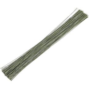 Juvale Green Floral Wire, 24 Gauge (16 in, 200-Pack)
