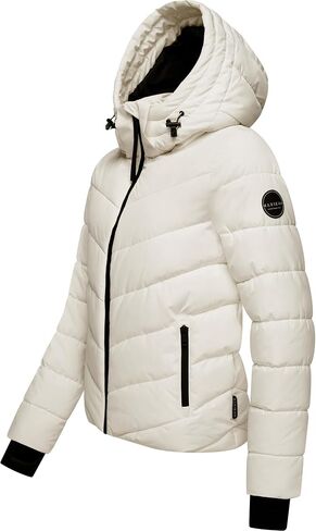 Marikoo Women's Winter Jacket with Hood | Windproof & Weather-Resistant Puffer Jacket | Quilted Coat | Samuiaa XVI XS-3XL in Saudi Arabia