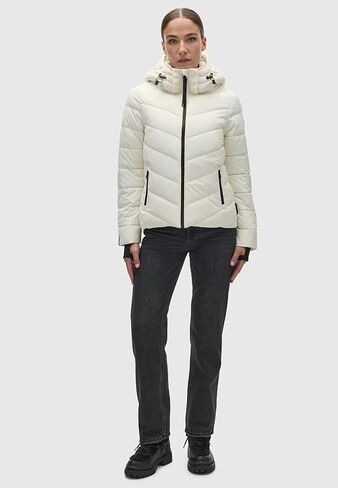 Marikoo Women's Winter Jacket with Hood | Windproof & Weather-Resistant Puffer Jacket | Quilted Coat | Samuiaa XVI XS-3XL in Saudi Arabia