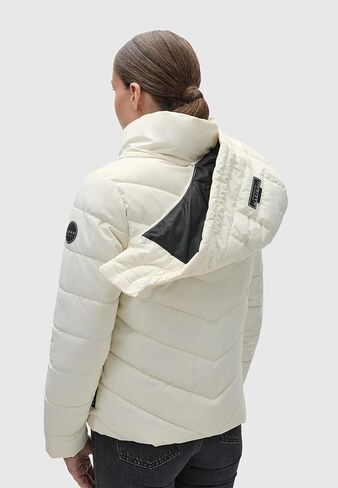 Marikoo Women's Winter Jacket with Hood | Windproof & Weather-Resistant Puffer Jacket | Quilted Coat | Samuiaa XVI XS-3XL in Saudi Arabia
