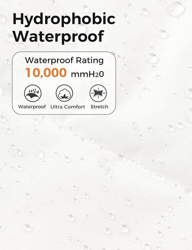 Skieer Women's Winter Coat Warm Padded Long Puffer Jacket Waterproof Hooded Snow Coat in Kuwait