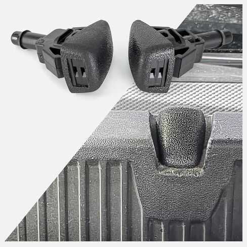 استبدال فوهات غسالة الزجاج الأمامي Click&Fit لـ 2014-2020 Ford F-150، Chevy Silverado Tahoe Suburban Malibu، GMC Sierra Yukon، Cadillac Escalade، Buick Envision - رشاشات غسالة ممسحة 23181646 in Saudi Arabia