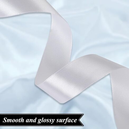 Phinus 2 Roll 1 inch Pink Ribbon, 24 Yards Pink Satin Ribbon, Light Pink Ribbon, Fabric Ribbon for Flower Bouquet, Pink Ribbon for Gift Wrapping, Ribbon Pink for Wedding, Handmade Bows and Craft in Saudi Arabia