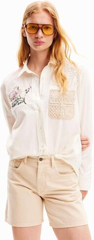 Desigual Women's Plain Denim Shorts in Saudi Arabia
