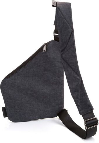 حقيبة FALETO مضادة للسرقة للرجال والنساء، حقيبة ظهر كتف مخفية للأمان على الصدر in Kuwait