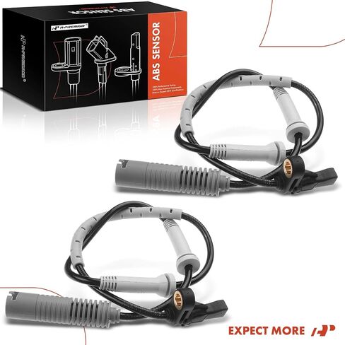 A-Premium ABS Wheel Speed Sensor Compatible with BMW Models - 128i, 135i, 323i, 325i, 328i, 330i, 335d, 335i, 335i xDrive, 335is - Front Driver or Passenger Side, Replace# 34526760424, 34526785020 in Saudi Arabia