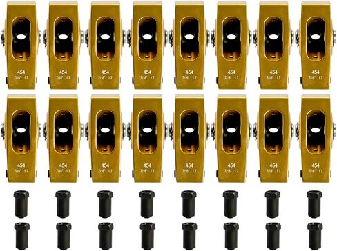GELUOXI Aluminum Roller Rocker Arms Set Replacement for Chevy Big Block 396 402 427 454 1.7 Ratio 7/16" in Saudi Arabia