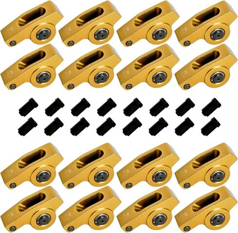 GELUOXI Aluminum Roller Rocker Arms Set Replacement for Chevy Big Block 396 402 427 454 1.7 Ratio 7/16" in Saudi Arabia