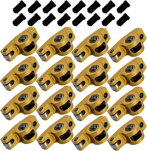 GELUOXI Aluminum Roller Rocker Arms Set Replacement for Chevy Big Block 396 402 427 454 1.7 Ratio 7/16" in Saudi Arabia