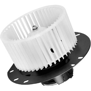 FAERSI HVAC Plastic Heater Front Blower Motor with Fan Cage 700022 Compatible with Ford, 1997-2014 E-150, 1997-2014 E-250, 1997-2016 E-350, 2000-2014 E-450, 1999-2006 Ford Econoline Van Front