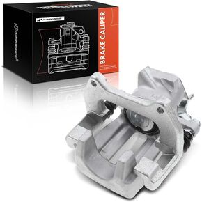 A-Premium Disc Brake Caliper Assembly with Bracket Compatible with Select Audi Models - S4 2000 2001 2002, V6 2.7L - Rear Left Driver Side