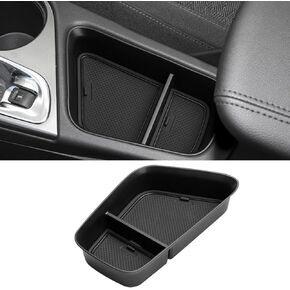 Yumzeco Compatible with 2020-2024 Buick Encore GX Center Console Organizer,2020 2021 2022 2023 2024 Encore GX Secondary Center Console Storage Box Insert,Encore GX Interior Accessories
