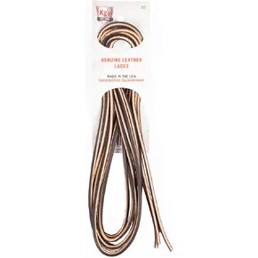 Kg's Genuine Leather Laces – 100% Genuine Leather Shoe Laces for Adults, Leather Boot Laces are Tough and Long-Lasting